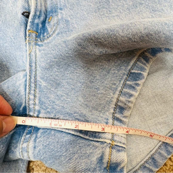 Abercrombie & Fitch Light Blue Jean Shorts - Picture 8 of 9